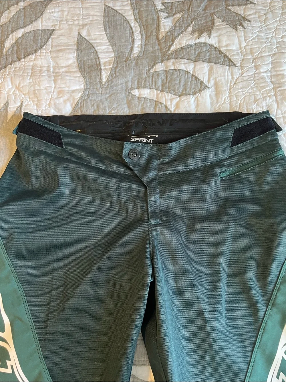Troy Lee Designs Sprint Shorts Mens 34 Green MTB Mountain Bike Trail Cycling